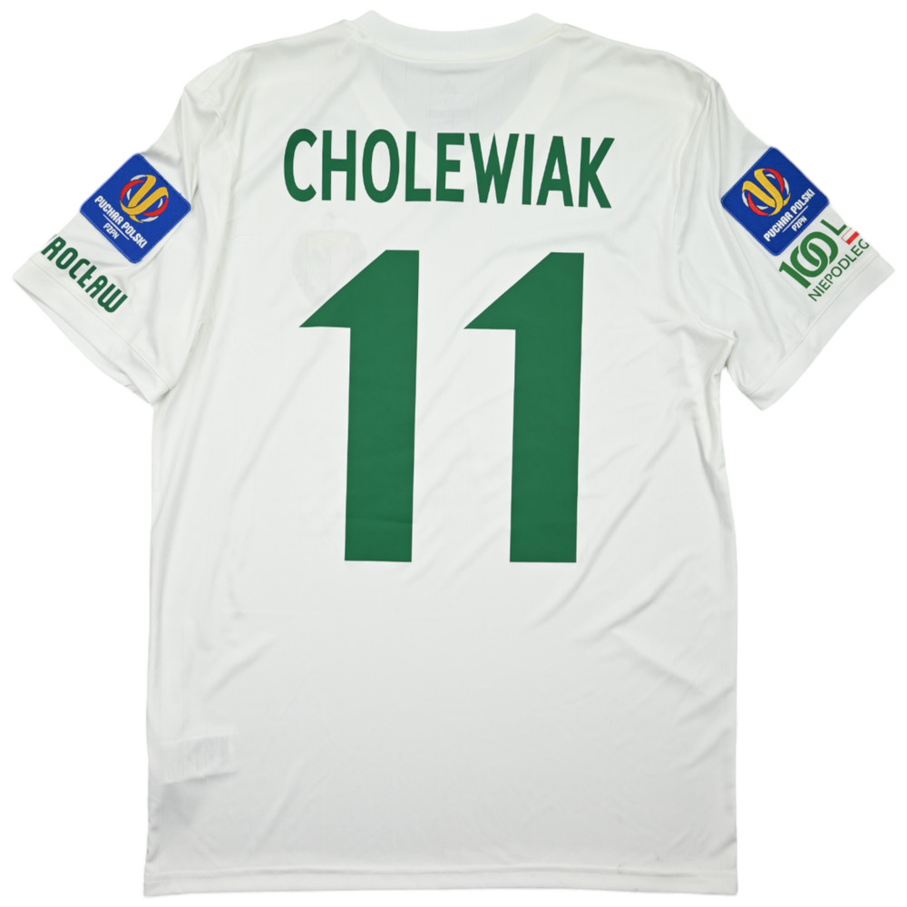 2018-19 SLASK WROCLAW *CHOLEWIAK* MATCH ISSUESHIRT M