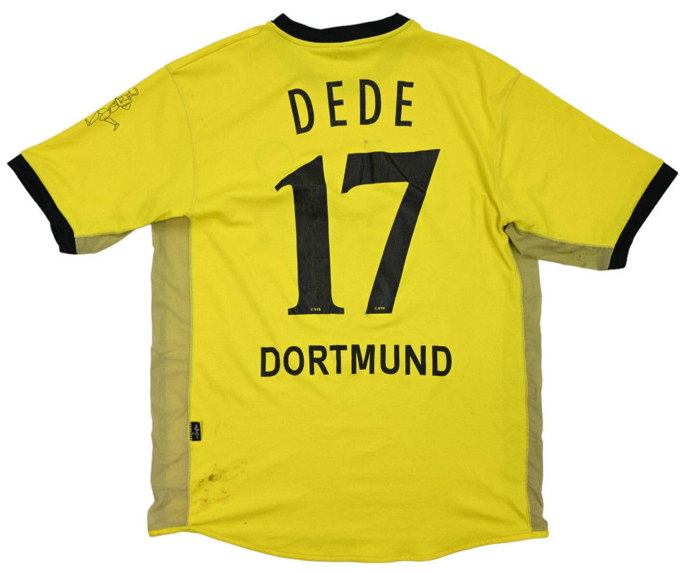 2003-04 BORUSSIA DORTMUND *DEDE* KOSZULKA XL