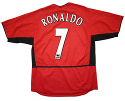 2002-04 MANCHESTER UNITED *RONALDO* KOSZULKA M
