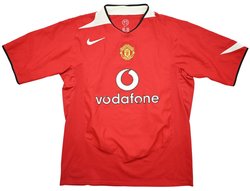 2004-06 MANCHESTER UNITED SHIRT L