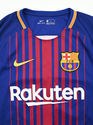 2017-18 FC BARCELONA *MESSI* SHIRT S