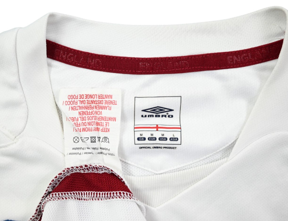 2007-08 ENGLAND SHIRT M