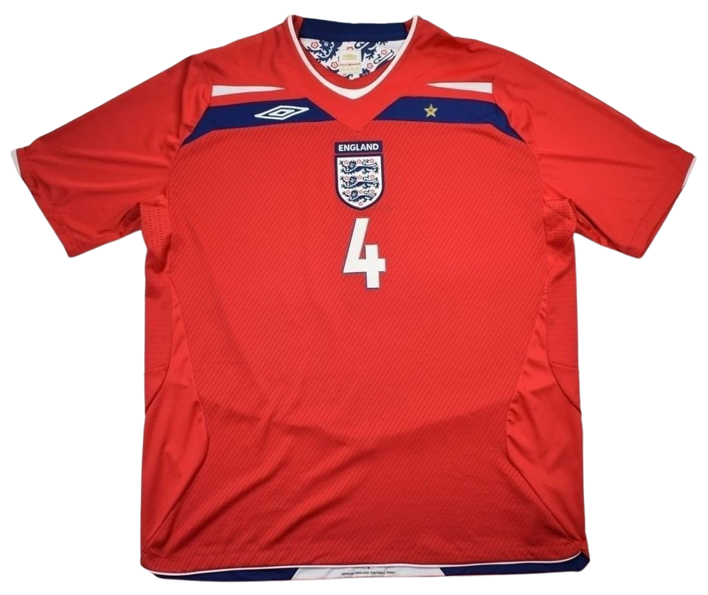 2008-10 ENGLAND *GERRARD* SHIRT XXL