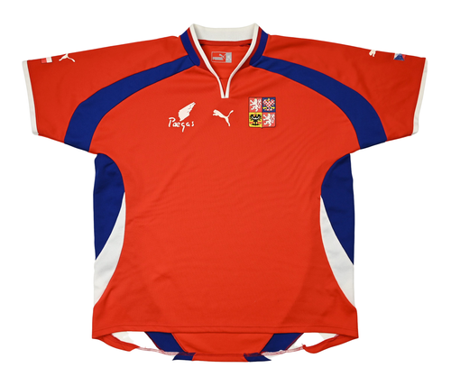 2000-02 CZECH REPUBLIC SHIRT XL