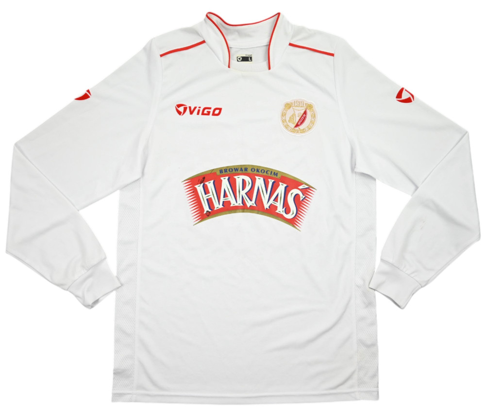 2009-10 WIDZEW LODZ LONGSLEEVE SHIRT L