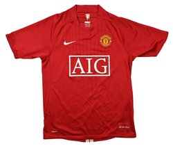 2007-09 MANCHESTER UNITED SHIRT S