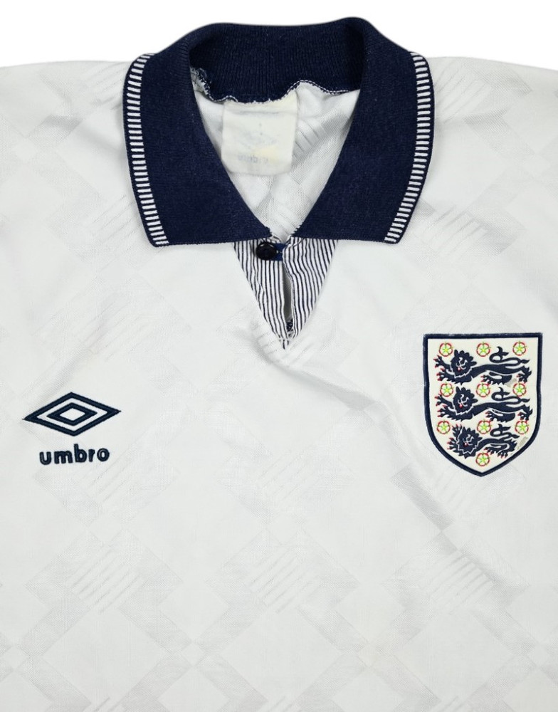 1990-92 ENGLAND SHIRT L