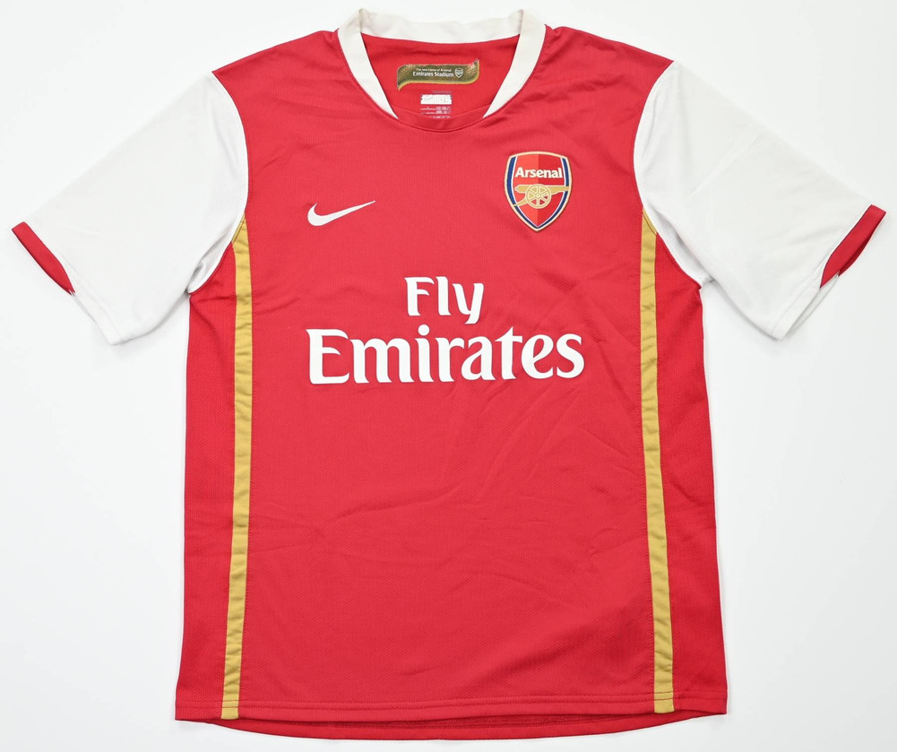 2006-08 ARSENAL LONDON SHIRT L. BOYS