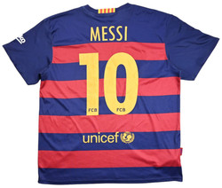2015-16 FC BARCELONA *MESSI* SHIRT XL
