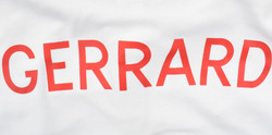 2009-10 ENGLAND *GERRARD* SHIRT WOMEN XL