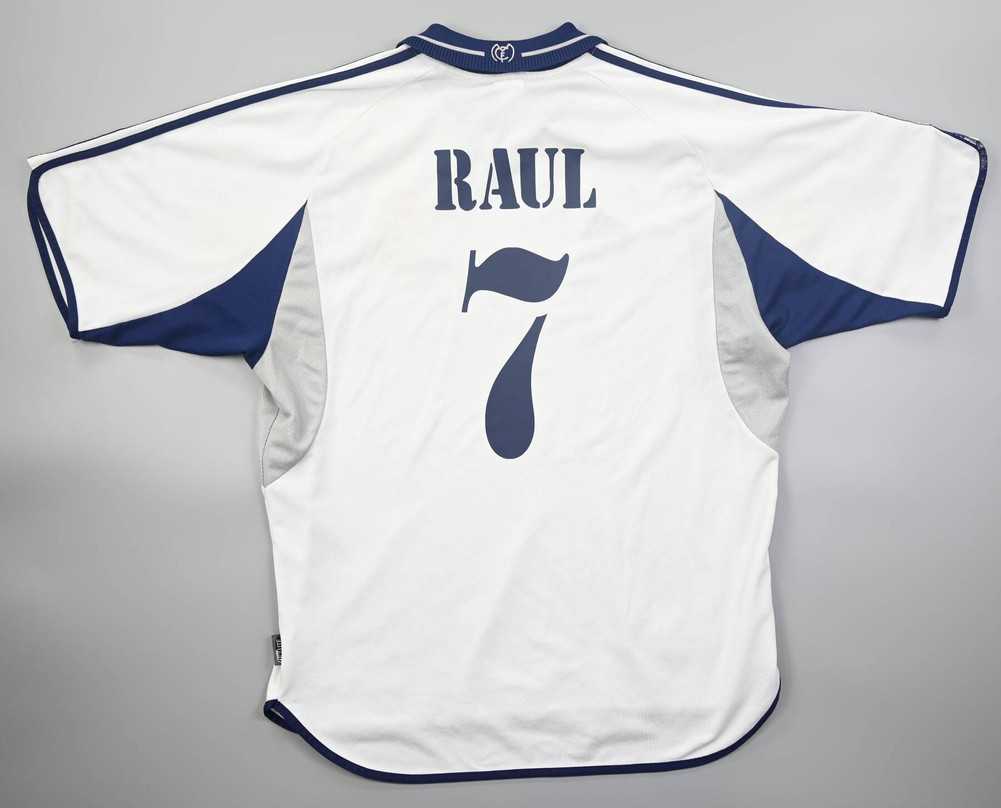 2000-01 REAL MADRID *RAUL* KOSZULKA L