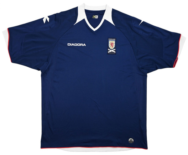 2008-09 SCOTLAND SHIRT XL
