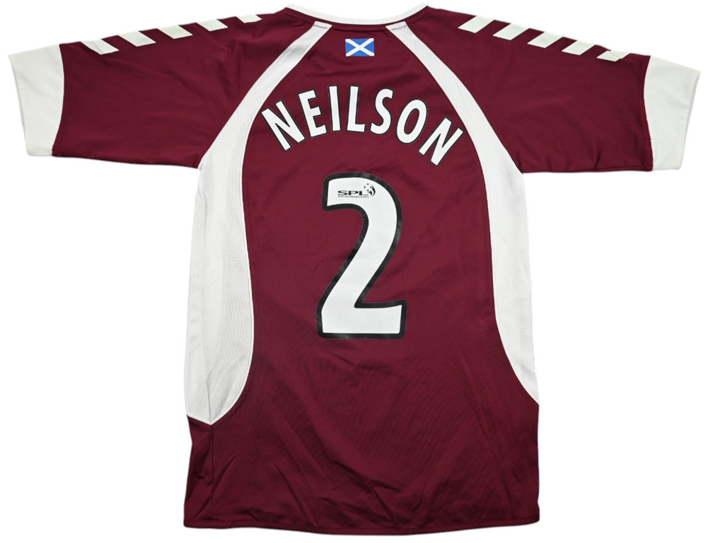2006-07 HEARTS *NEILSON* SHIRT L. BOYS