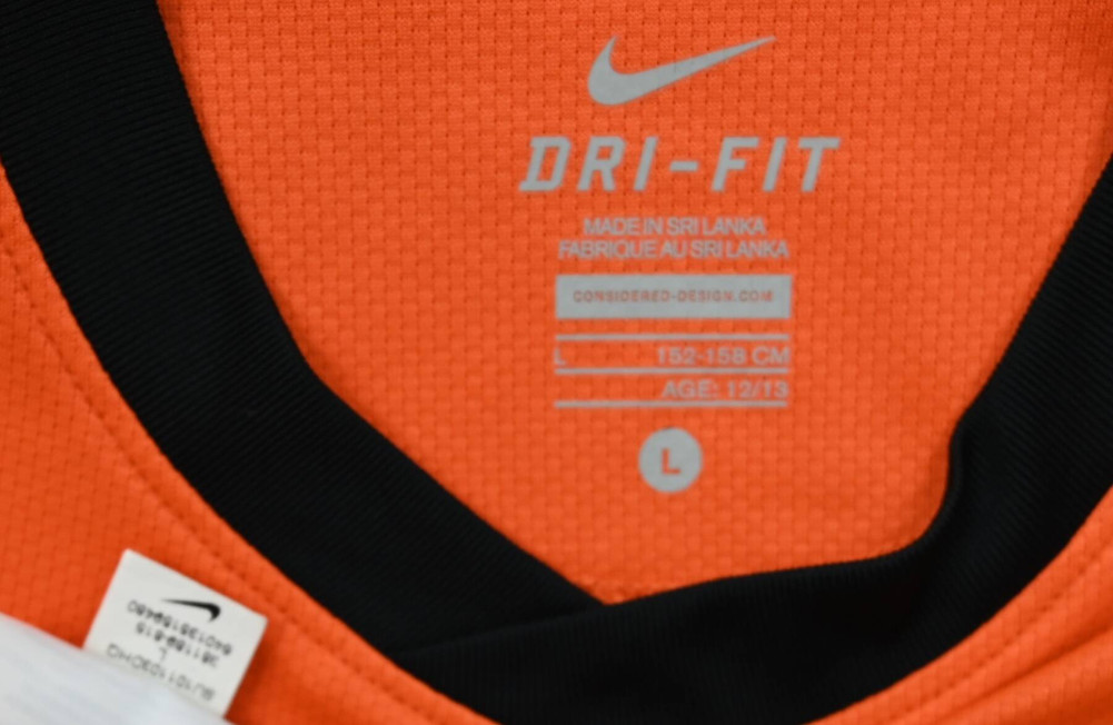 2010-11 NETHERLANDS SHIRT L. BOYS 