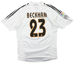 2004-05 REAL MADRID *BECKHAM* KOSZULKA S