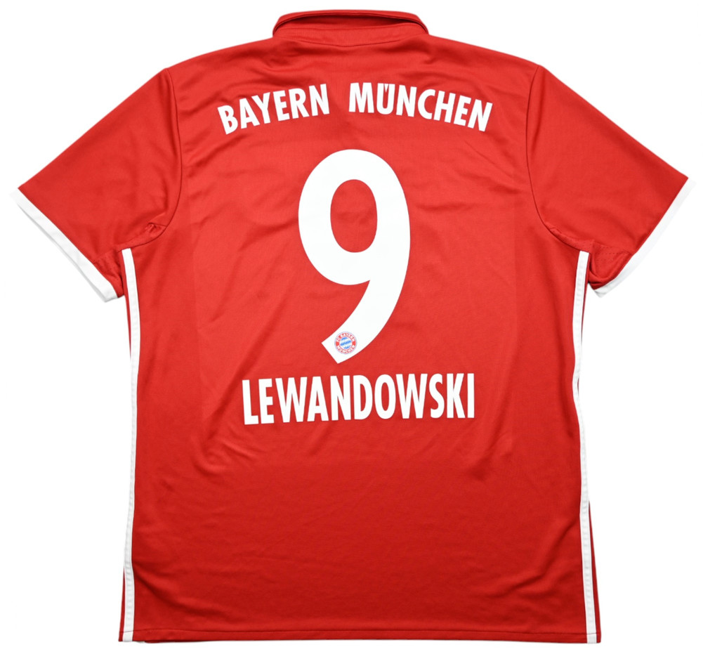 2016-17 BAYERN MUNCHEN *LEWANDOWSKI* SHIRT L