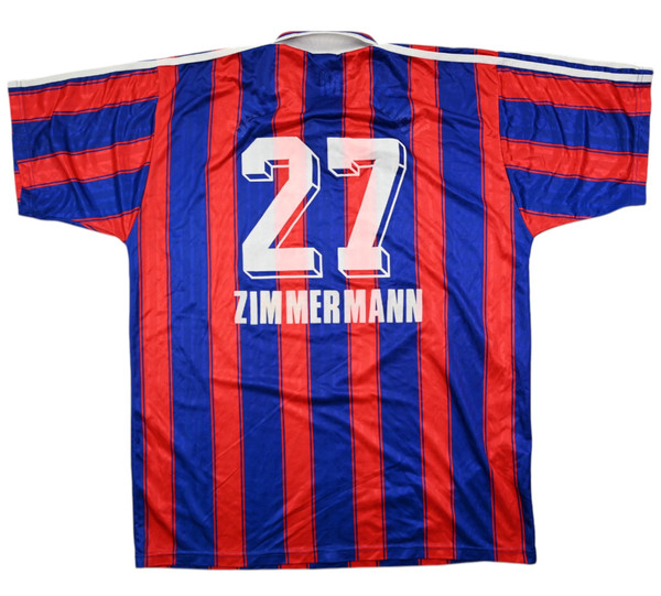 1995-97 BAYERN MUNCHEN *ZIMMERMANN* KOSZULKA XL
