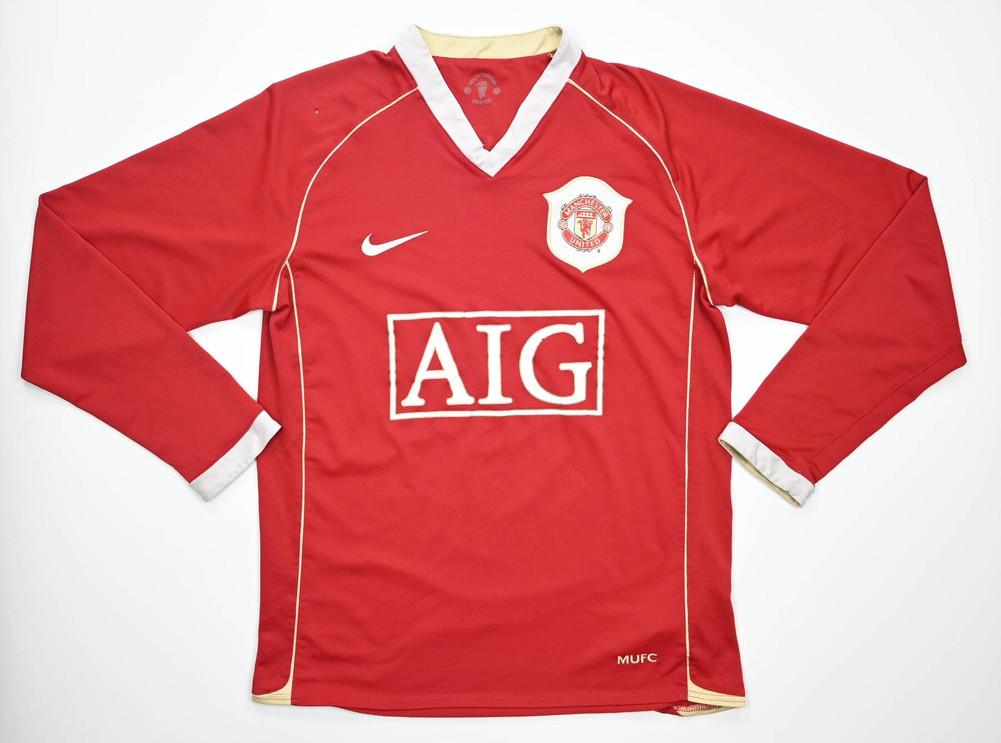 2006-07 MANCHESTER UNITED LONGSLEEVE S