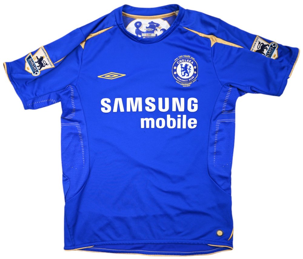 2005-06 CHELSEA LONDON *LAMPARD* SHIRT S