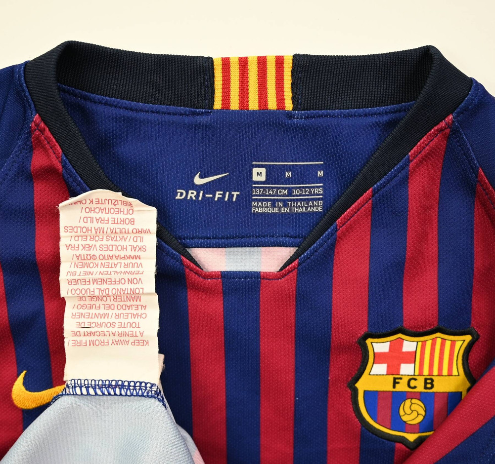 2018-19 FC BARCELONA SHIRT M. BOYS