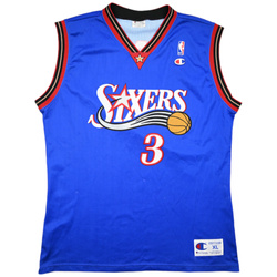 PHILADELPHIA SIXERS *IVERSON* NBA SHIRT XL