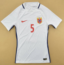2016-18 NORWAY WOMAN MATCH ISSUE SHIRT S