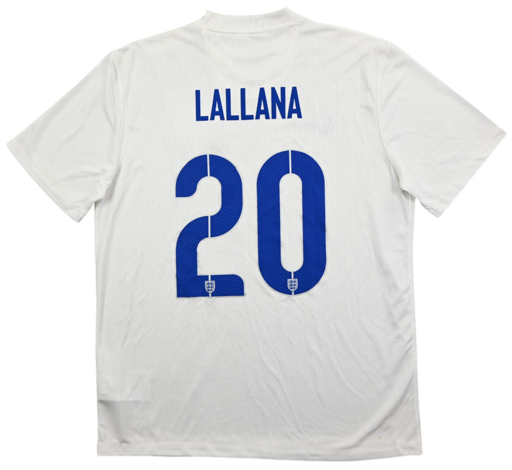 2014-15 ENGLAND *LALLANA* SHIRT L