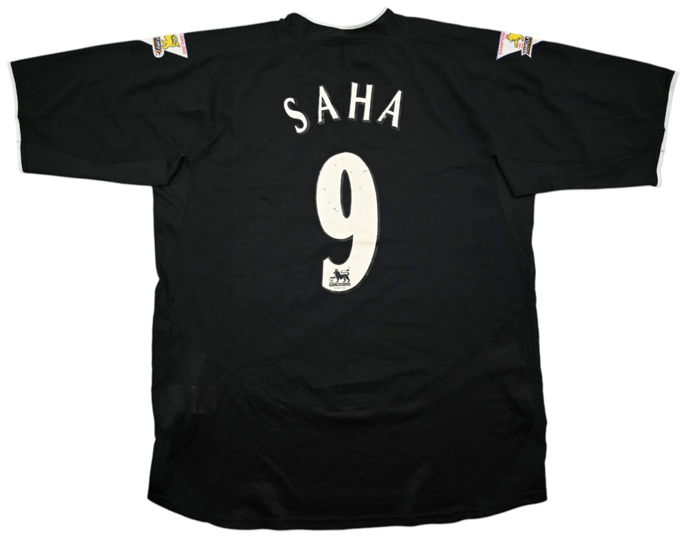 2003-05 MANCHESTER UNITED *SAHA* SHIRT XL