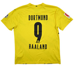 2020-21 BORUSSIA DORTMUND "HALLAND" SHIRT L
