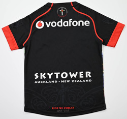 NEW ZEALAND WARRIORS RUGBY SHIRT S. BOYS