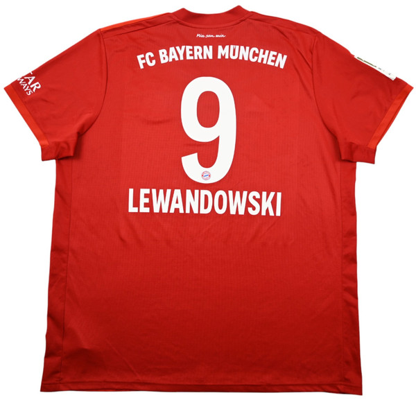 2019-20 BAYERN MUNCHEN *LEWANDOWSKI* SHIRT XXL