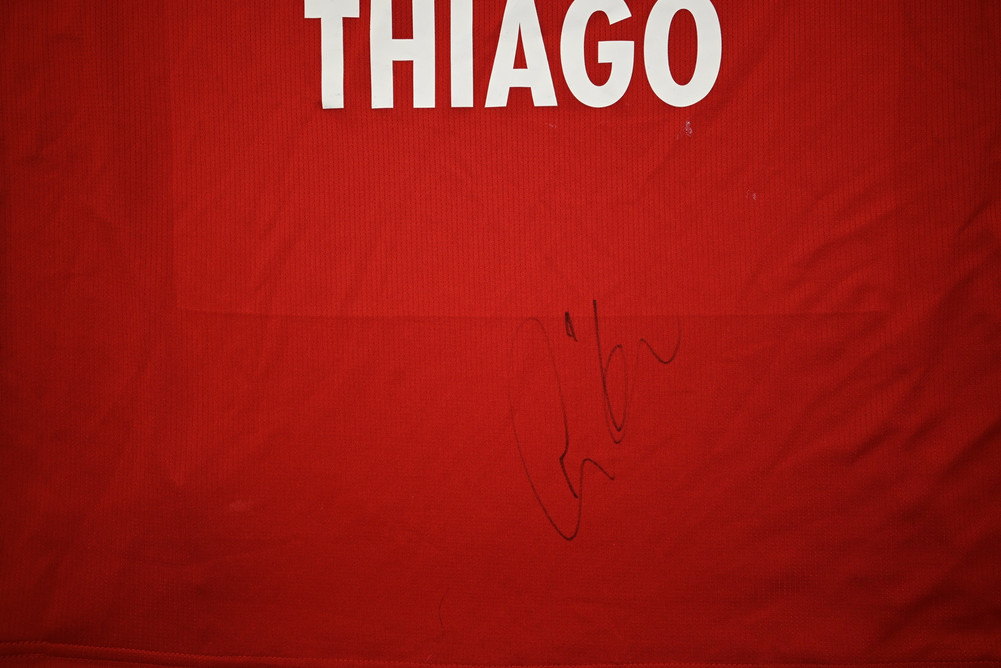 2015-16 BAYERN MUNCHEN *THIAGO* SHIRT L