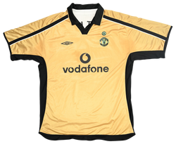 2001-02 MANCHESTER UNITED SHIRT XL