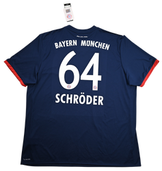 2017-18 BAYERN MUNCHEN *SCHRODER* SHIRT 2XL