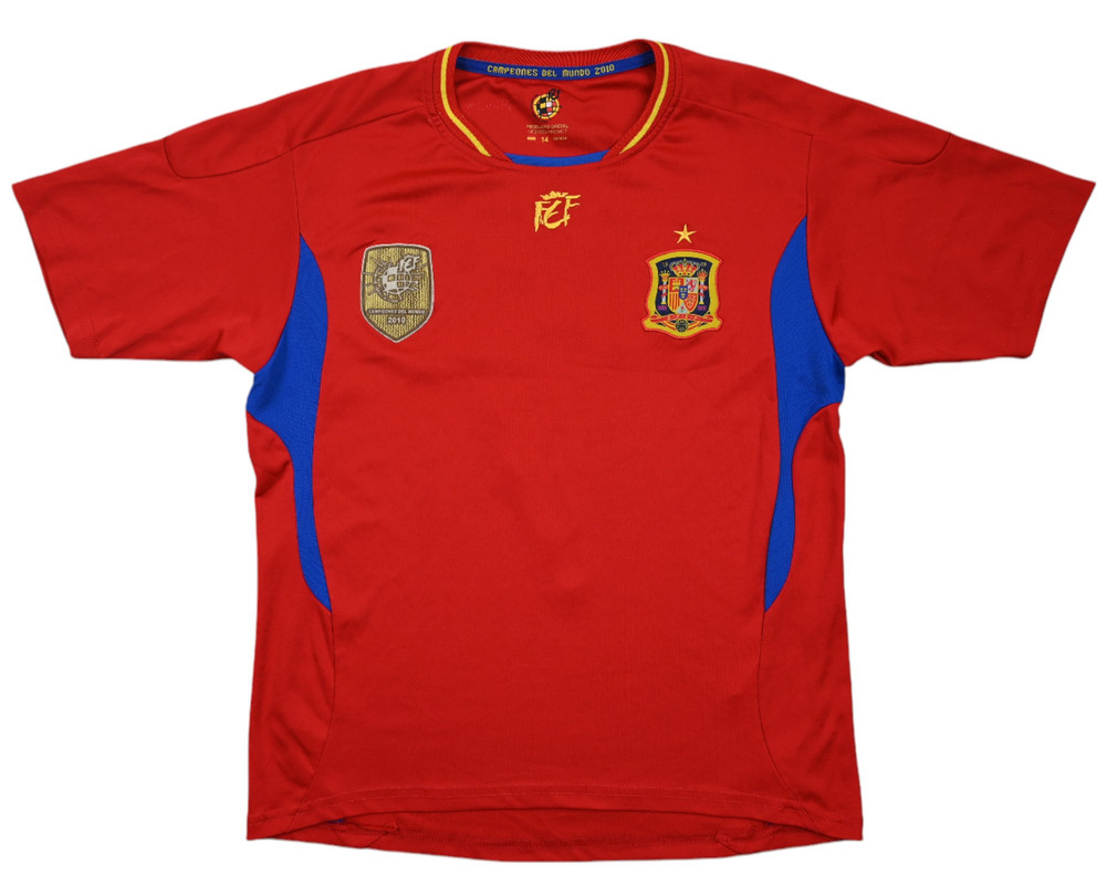 2010-11 SPAIN *DAVID VILLA* SHIRT XL. BOYS
