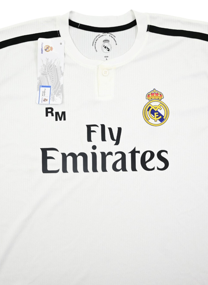 2018-19 REAL MADRID SHIRT L