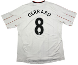 2010-11 LIVERPOOL *GERRARD* SHIRT XXL
