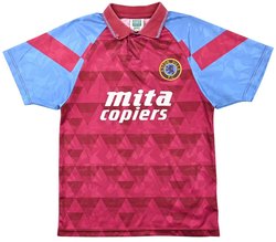 1990-92 ASTON VILLA SHIRT S