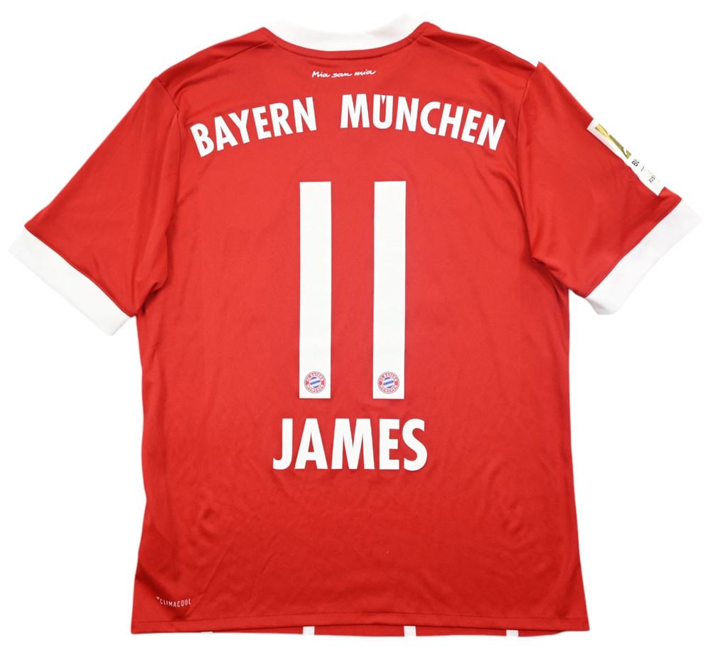2017-18 BAYERN MUNCHEN *JAMES* KOSZULKA L. BOYS