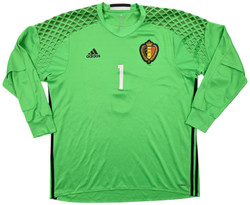 2016-17 BELGIUM *COURTOIS* GK LONGSLEEVE KOSZULKA XL