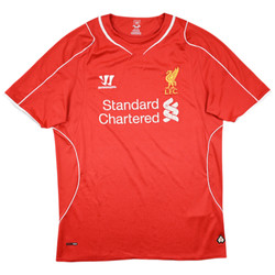 2014-15 LIVERPOOL SHIRT L