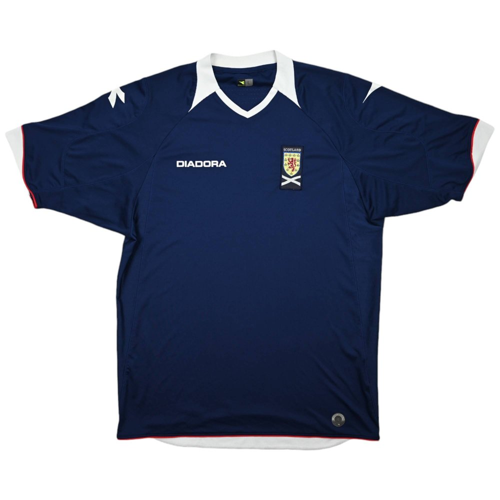 2008-09 SCOTLAND SHIRT L