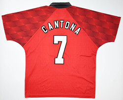 1996-98 MANCHESTER UNITED *CANTONA* SHIRT L