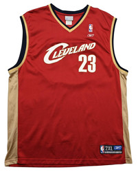 CLEVELAND CAVALIERS NBA *JAMES* SHIRT 2XL