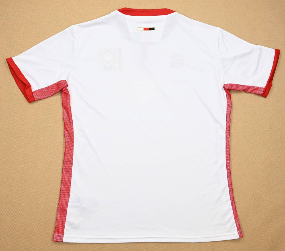 2017-18 MILTON KEYNES DONS SHIRT 3XL