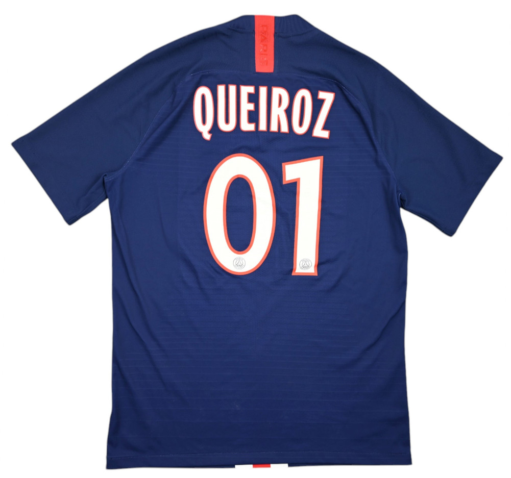 2019-20 PARIS SAINT-GERMAIN *QUEIROZ* PLAYER ISSUE KOSZULKA M