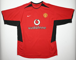 2002-04 MANCHESTER UNITED KOSZULKA L
