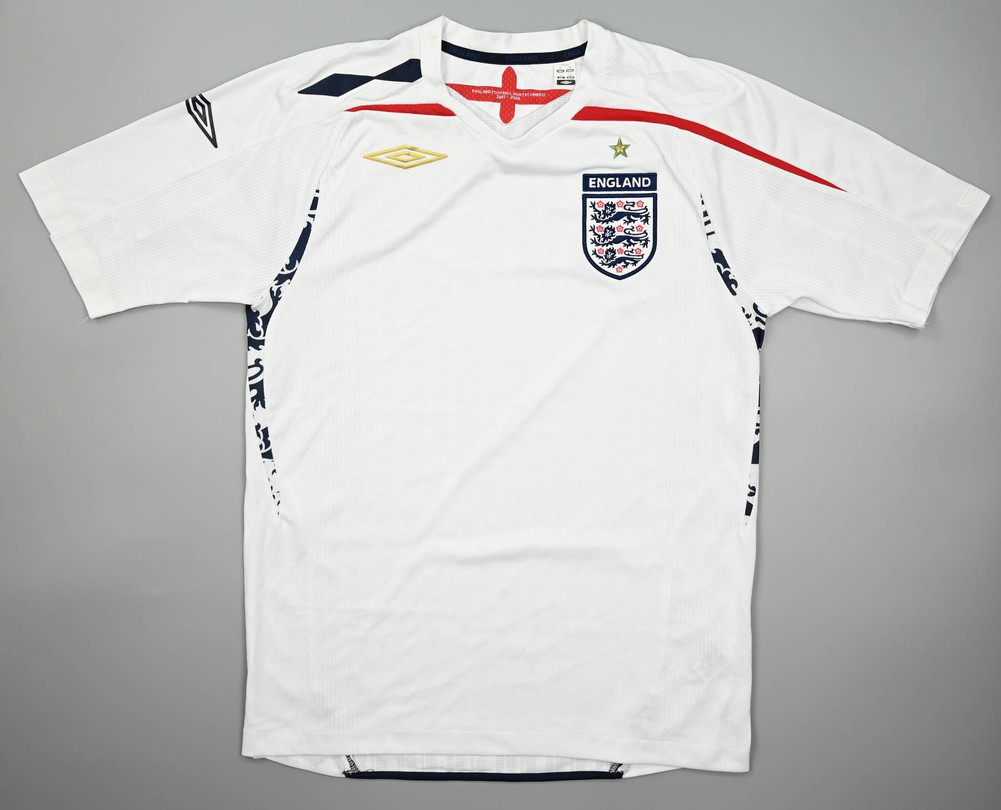 2007-09 ENGLAND SHIRT S