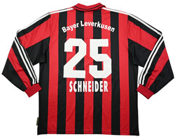 2000-01 BAYER LEVERKUSEN *SCHNEIDER* LONGSLEEVE KOSZULKA XL