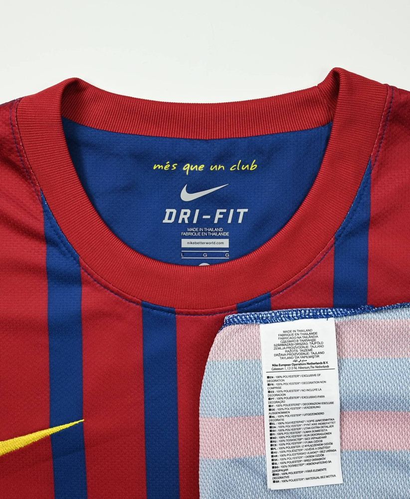 2011-12 FC BARCELONA SHIRT L